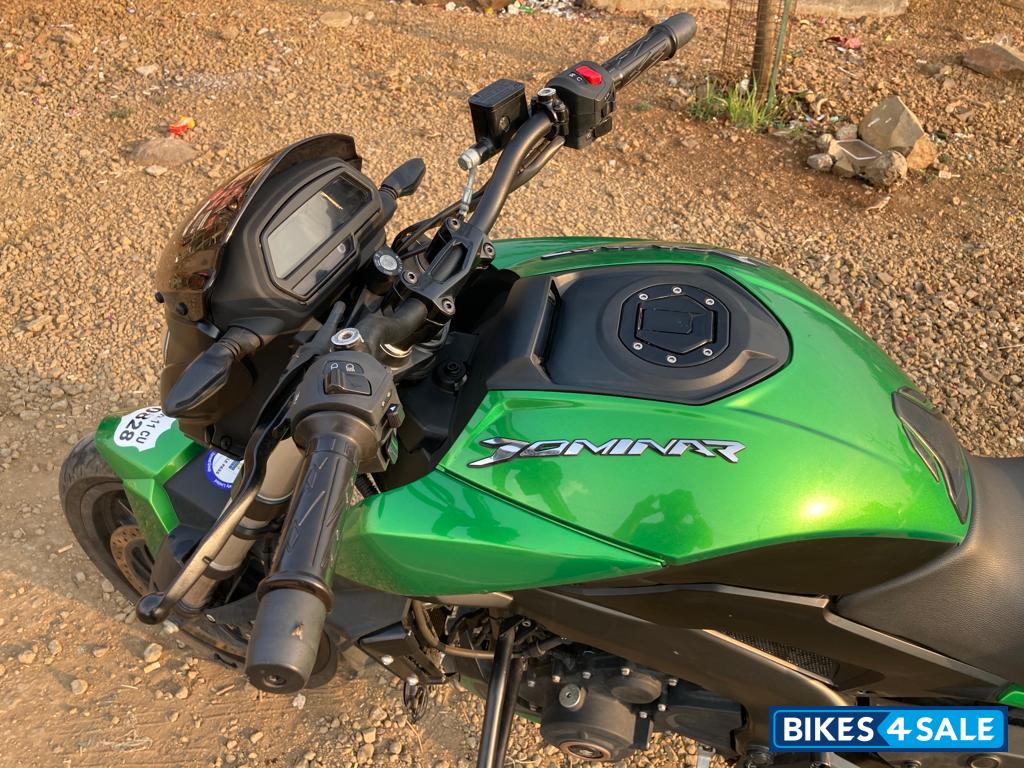 Green Bajaj Dominar 400 ABS BS6