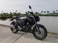 Black Yamaha FZ 25 BS6