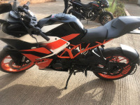 Orange & White KTM RC 200