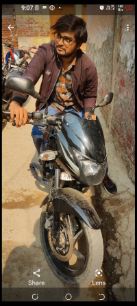 Black Bajaj Pulsar 180 DTSi