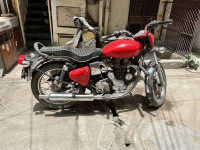 Red Royal Enfield Bullet Electra