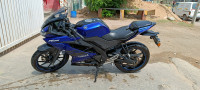 Blue Yamaha YZF R15 V3