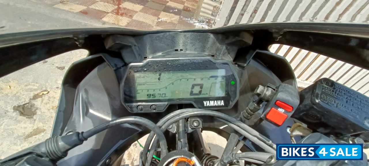 Blue Yamaha YZF R15 V3