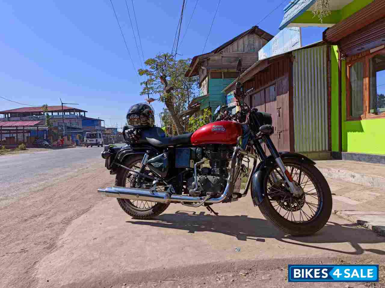 Regal Red Royal Enfield Bullet Electra Twinspark