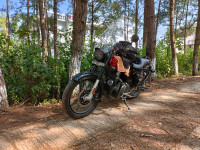 Regal Red Royal Enfield Bullet Electra Twinspark