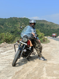 Regal Red Royal Enfield Bullet Electra Twinspark