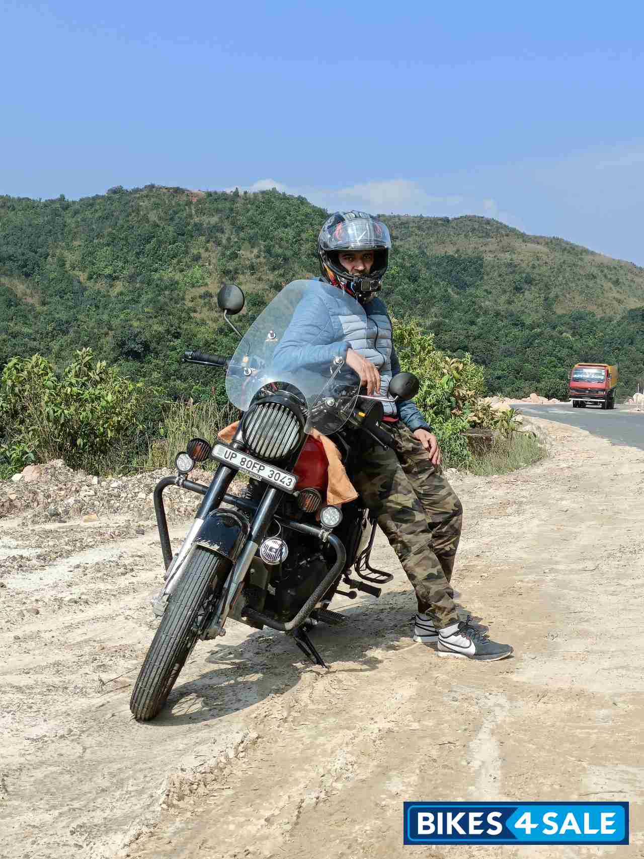 Regal Red Royal Enfield Bullet Electra Twinspark