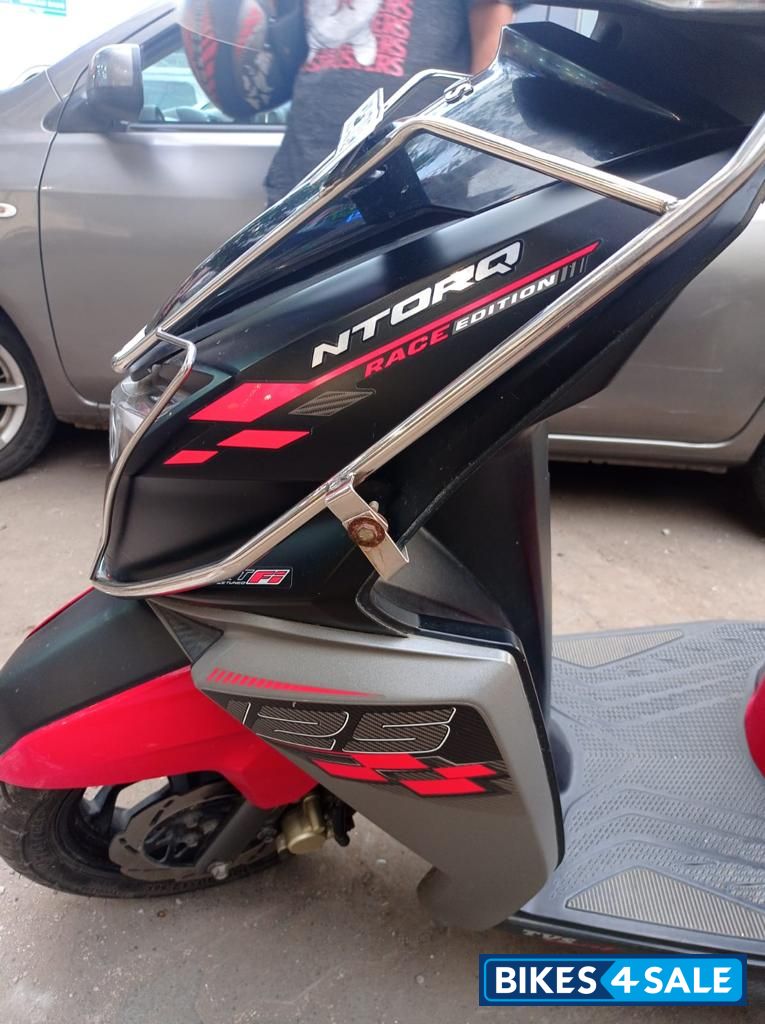 Black/red TVS NTORQ 125 BS6