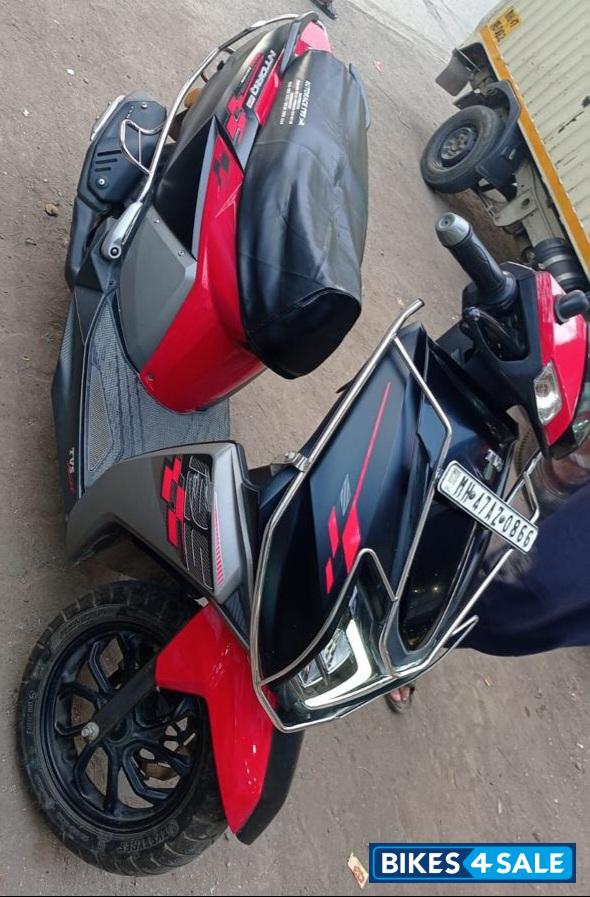 Black/red TVS NTORQ 125 BS6