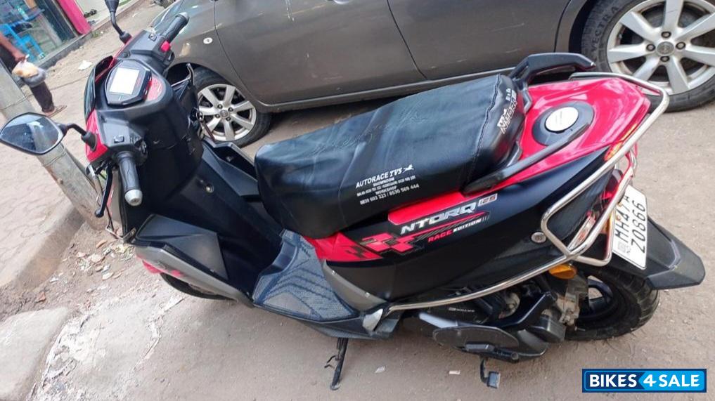 Black/red TVS NTORQ 125 BS6