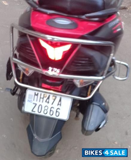 Black/red TVS NTORQ 125 BS6