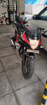 Black And Red Suzuki Gixxer SF Fi
