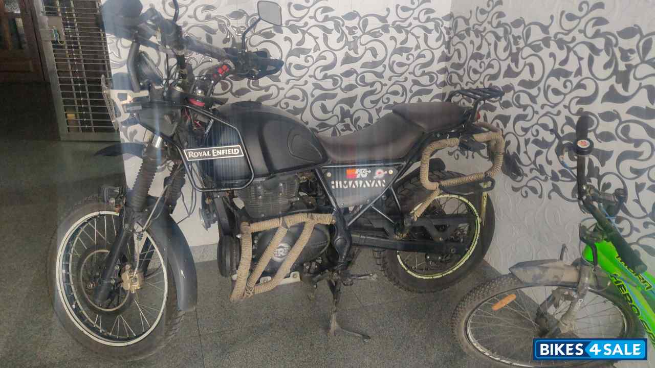 Black Royal Enfield Himalayan