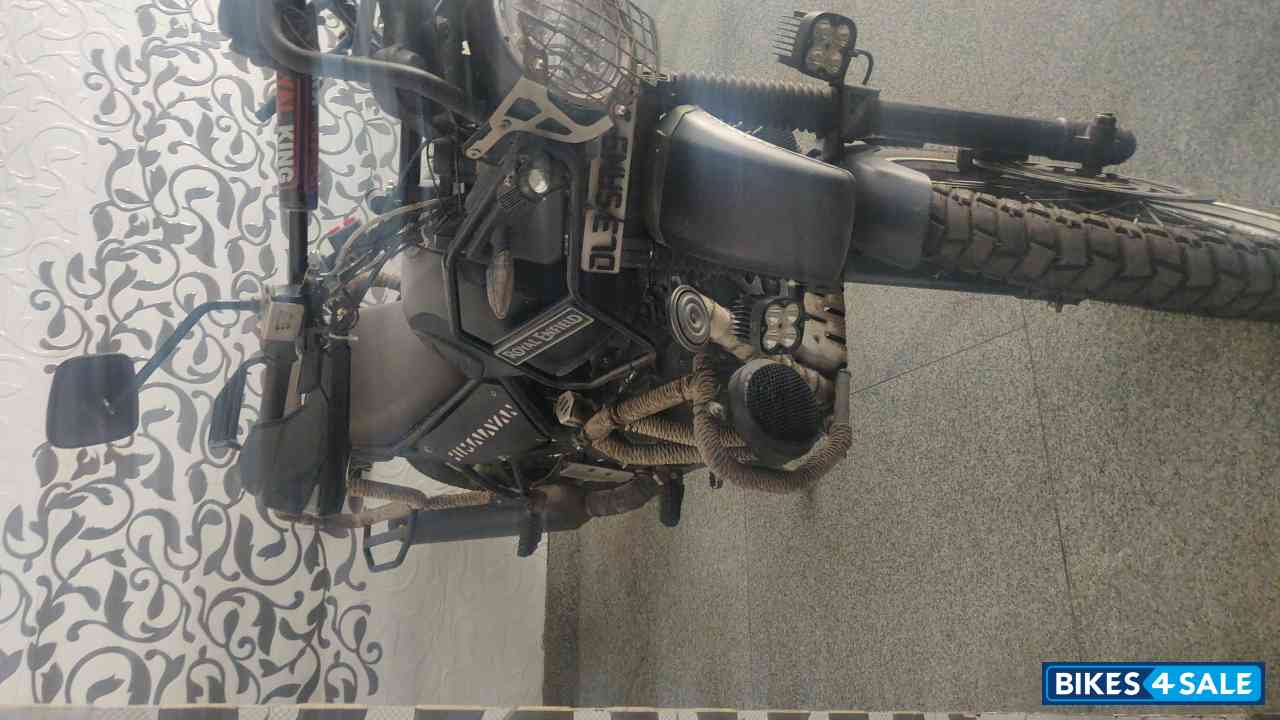 Black Royal Enfield Himalayan