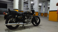 Black Royal Enfield Bullet Standard 350