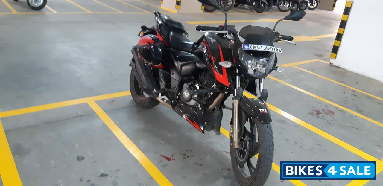 Red & Black TVS Apache RTR 200 4V Race Edition 2.0 Red & Black TVS Apache RTR 200 4V Race Edition 2.0
