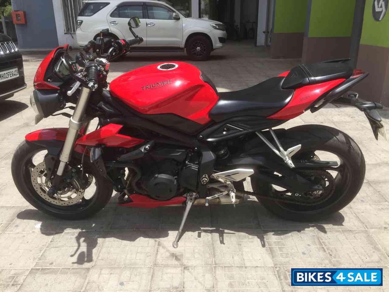 Red Triumph Street Triple S