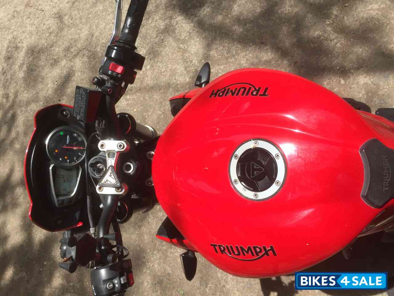 Red Triumph Street Triple S