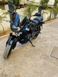 Blue Bajaj Pulsar 150 Twin Disc BS6
