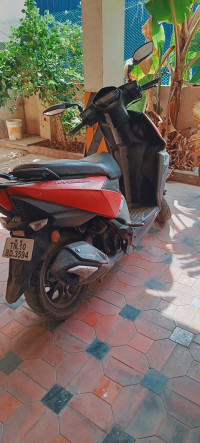 Red And Black Matt Finish TVS NTORQ 125