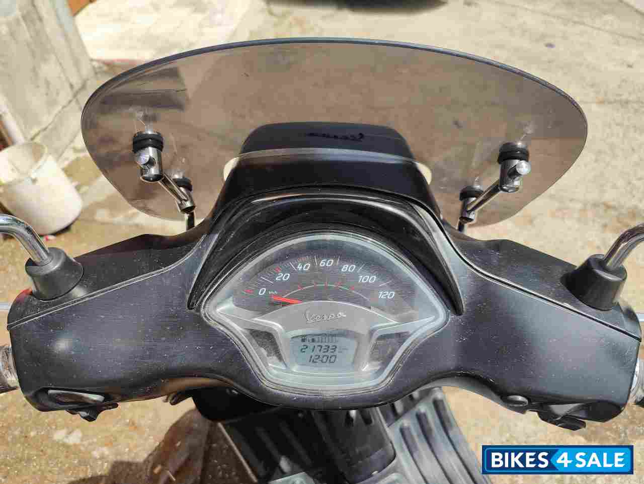 Matt Black Vespa SXL 150