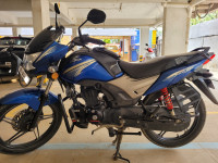 Blue-black Combination Honda SP 125 BSVI