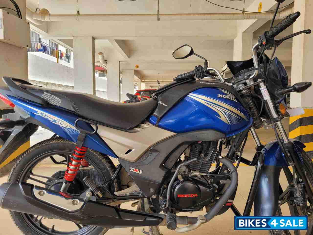 Blue-black Combination Honda SP 125 BSVI