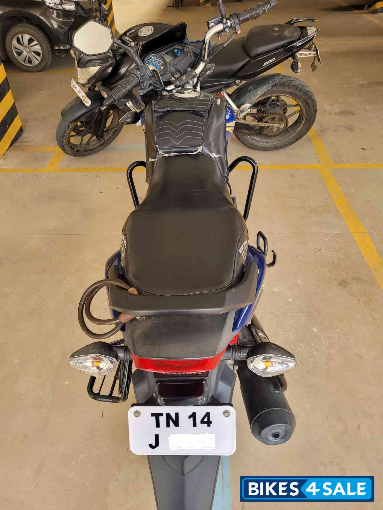 Blue-black Combination Honda SP 125 BSVI