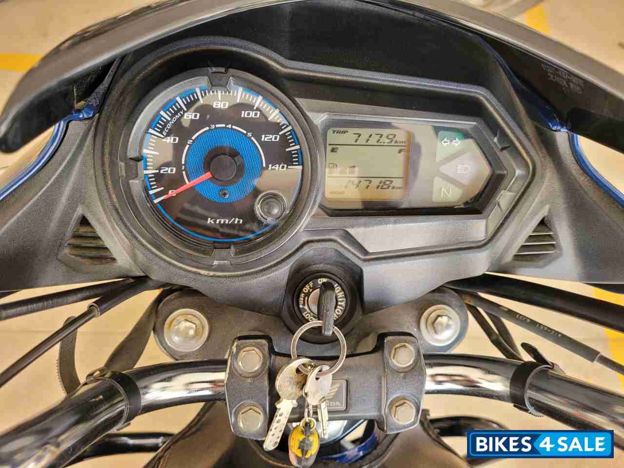 Blue-black Combination Honda SP 125 BSVI