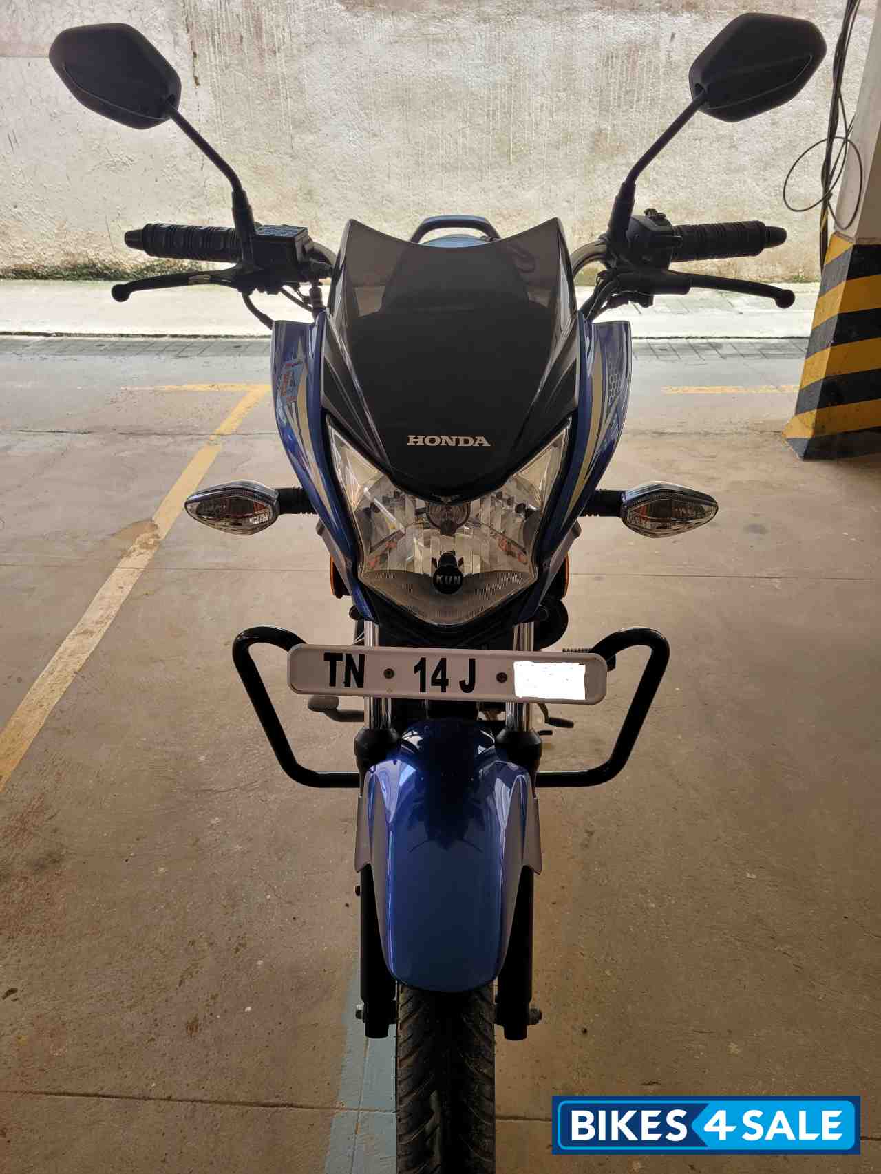 Blue-black Combination Honda SP 125 BSVI