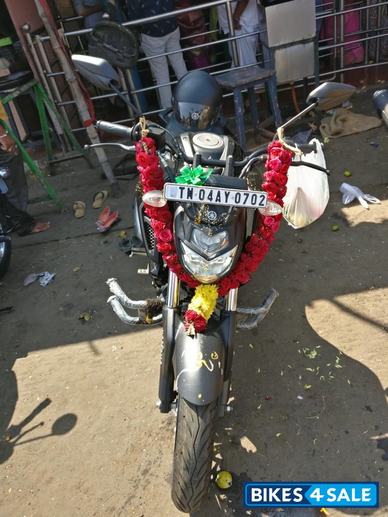 Metalic Black Yamaha FZ-S FI V3 BS6