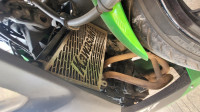Green And Black Kawasaki Ninja 300R