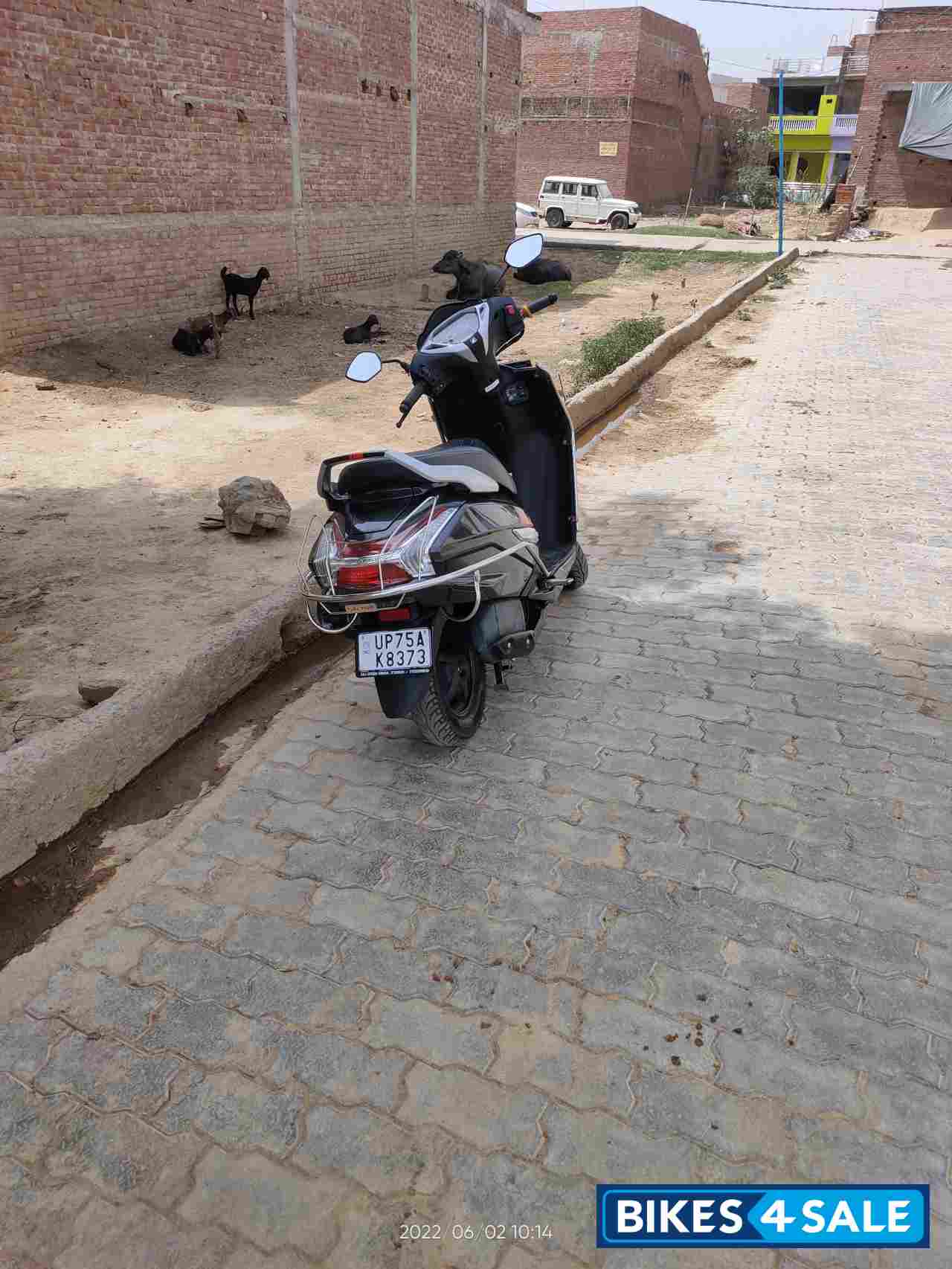 Heavy Grey Metallic Honda Activa 125 BS6