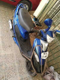 Blue TVS Scooty Pep Plus BS6
