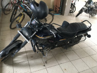 Blue Bajaj Avenger Street 150