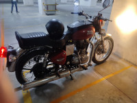 Maroon Red Royal Enfield Bullet 350 ES