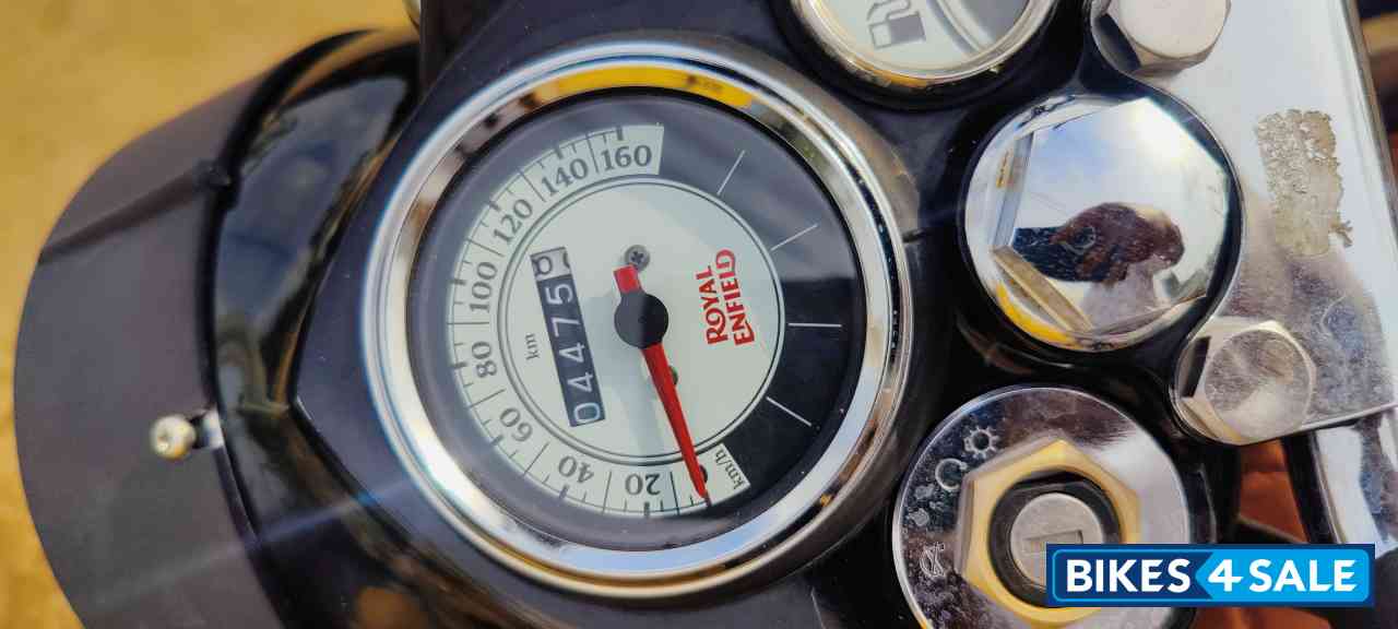 Pure Black Royal Enfield Classic 350 Single Channel BS6