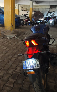 Blue Bajaj Dominar 400 Disc