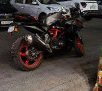 Black TVS Apache RR 310 BTO