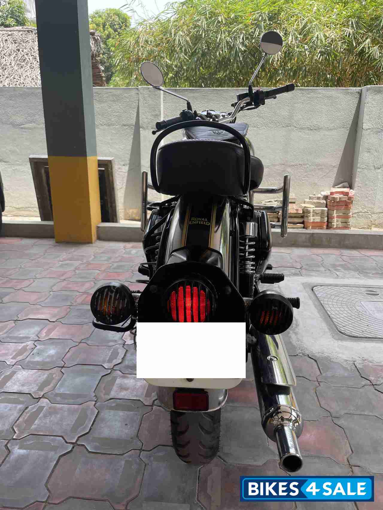 Chrome Black Royal Enfield Classic 350 BS VI