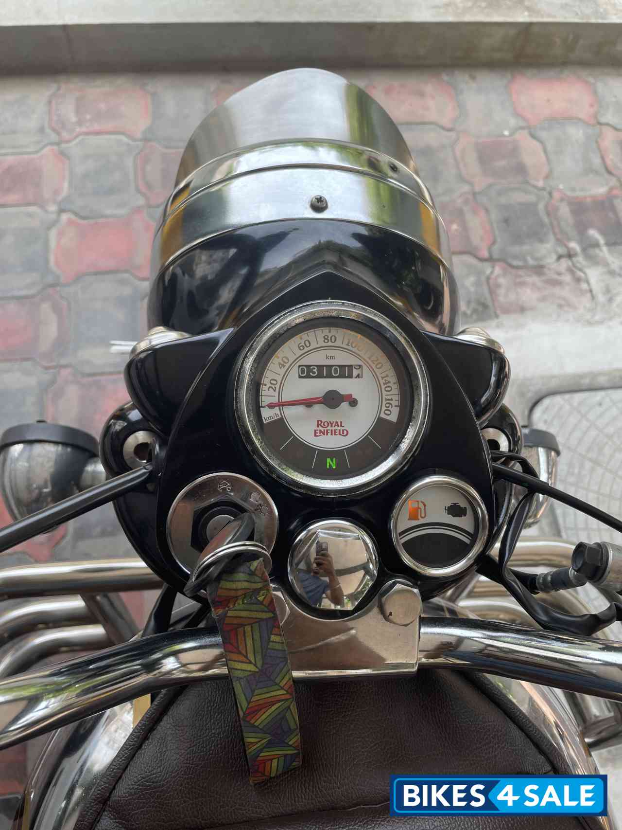 Chrome Black Royal Enfield Classic 350 BS VI