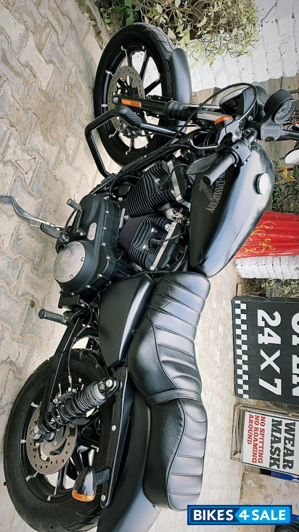 Denim Black Harley Davidson Iron 883