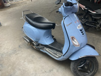 Blue Vespa LX 125