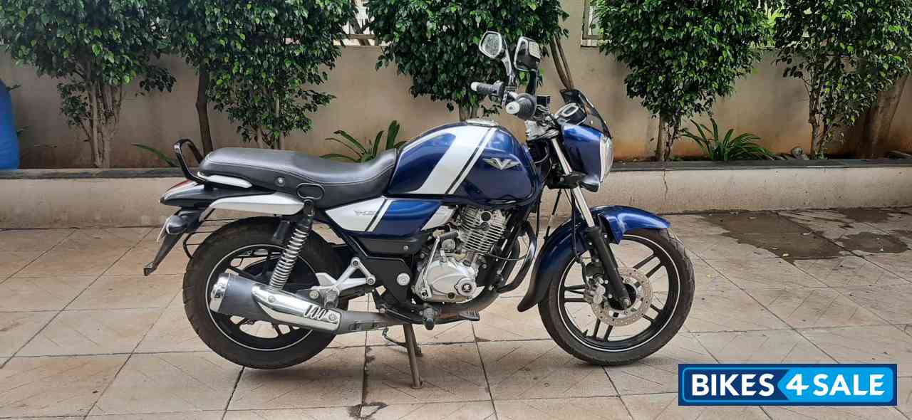 Blue White Bajaj V15