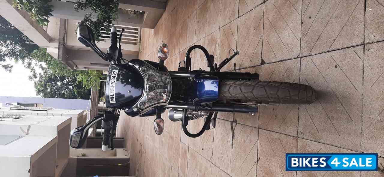 Blue White Bajaj V15