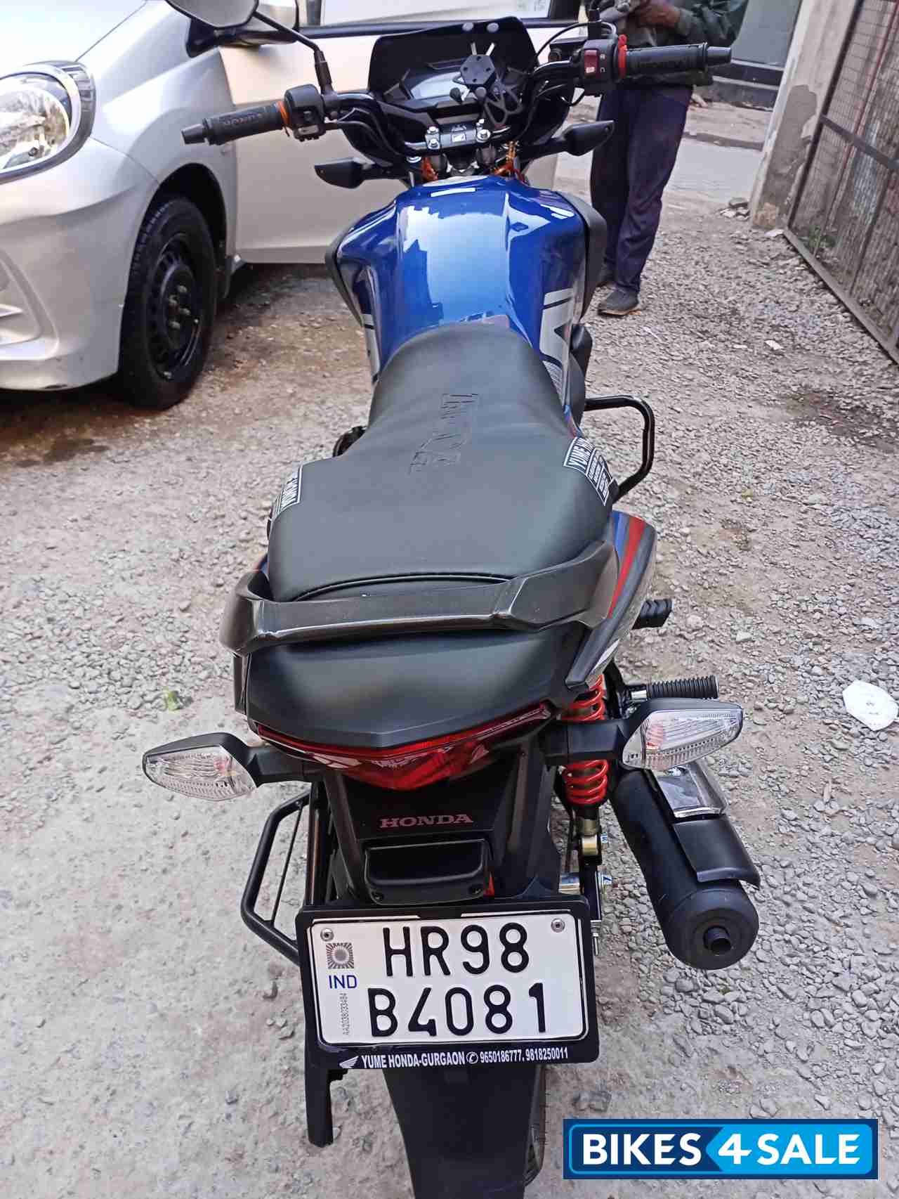 Atheletic Blue Honda SP 125 BSVI Atheletic Blue Honda SP 125 BSVI