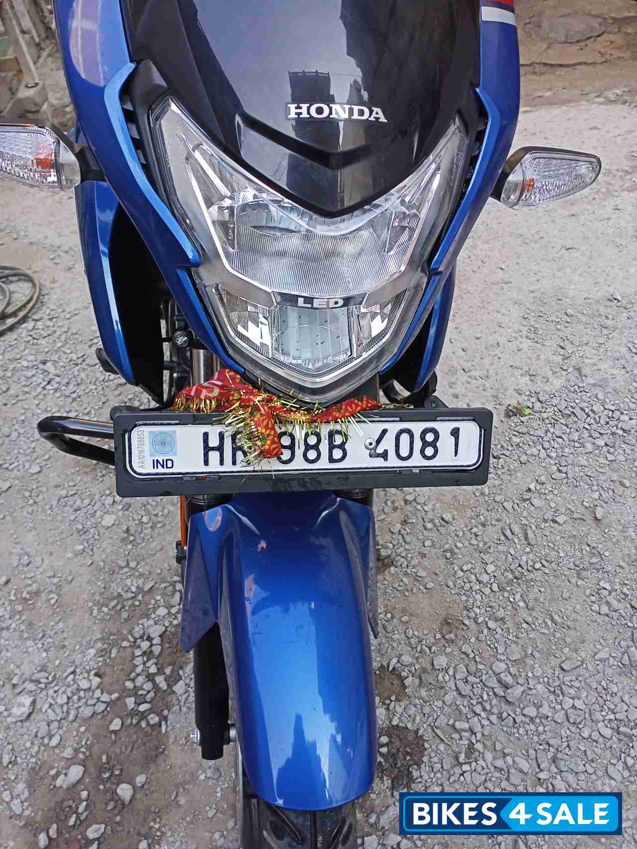 Atheletic Blue Honda SP 125 BSVI Atheletic Blue Honda SP 125 BSVI