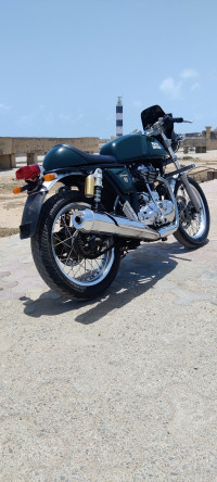 Green Royal Enfield Continental GT 535