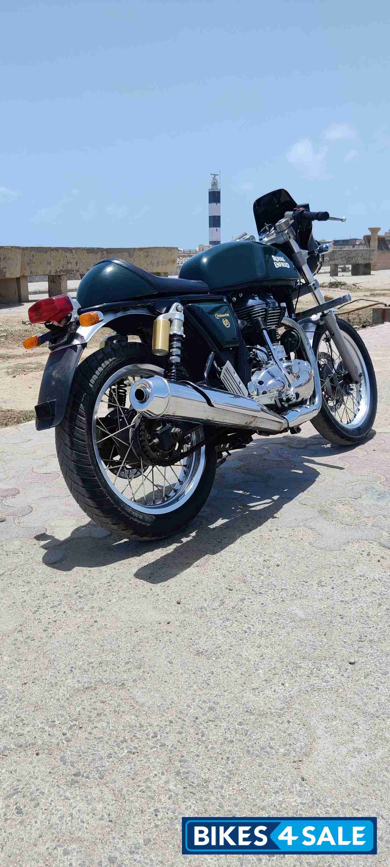 Green Royal Enfield Continental GT 535 Green Royal Enfield Continental GT 535