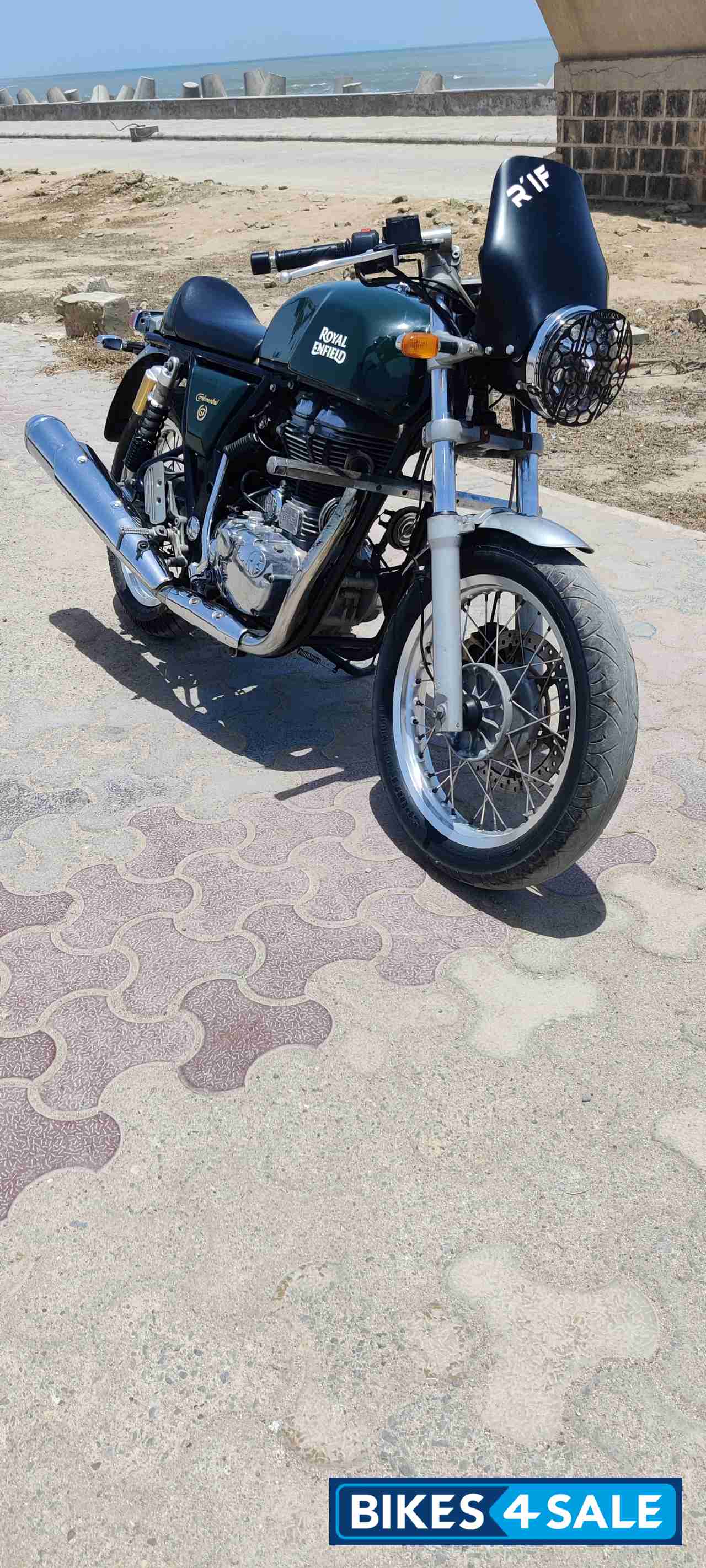 Green Royal Enfield Continental GT 535 Green Royal Enfield Continental GT 535